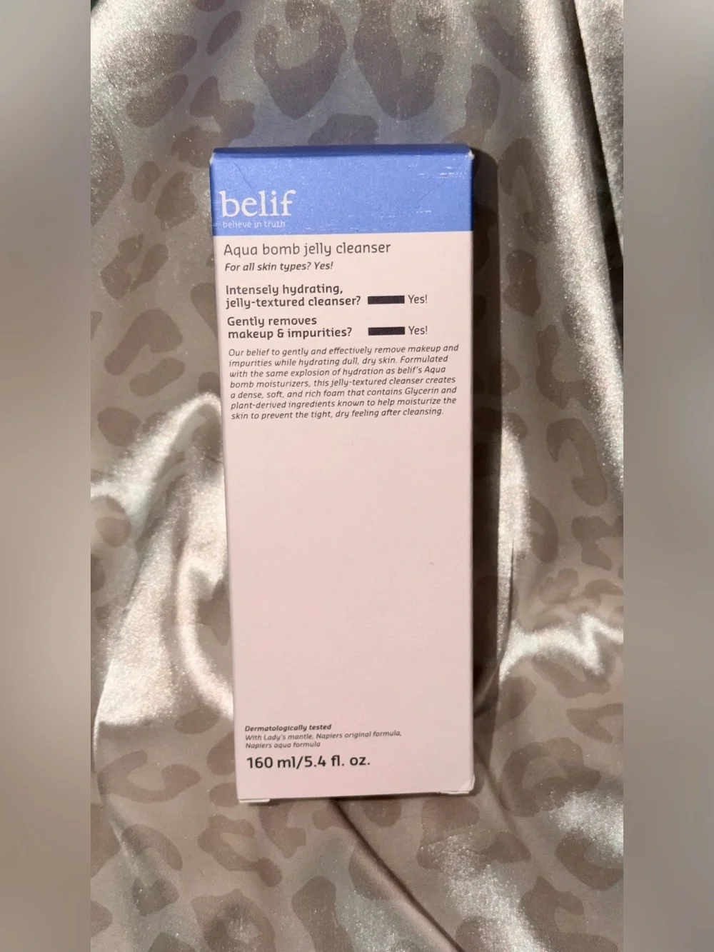 belif | Aqua Bomb Jelly Cleanser